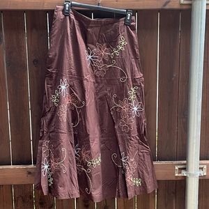 Vintage Brown skirt